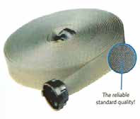 Titan Uncoated single jacket fire hose